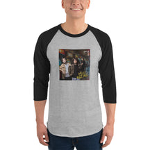 Raized Wrong 3/4 sleeve raglan shirt