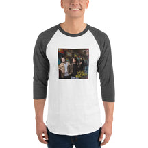 Raized Wrong 3/4 sleeve raglan shirt