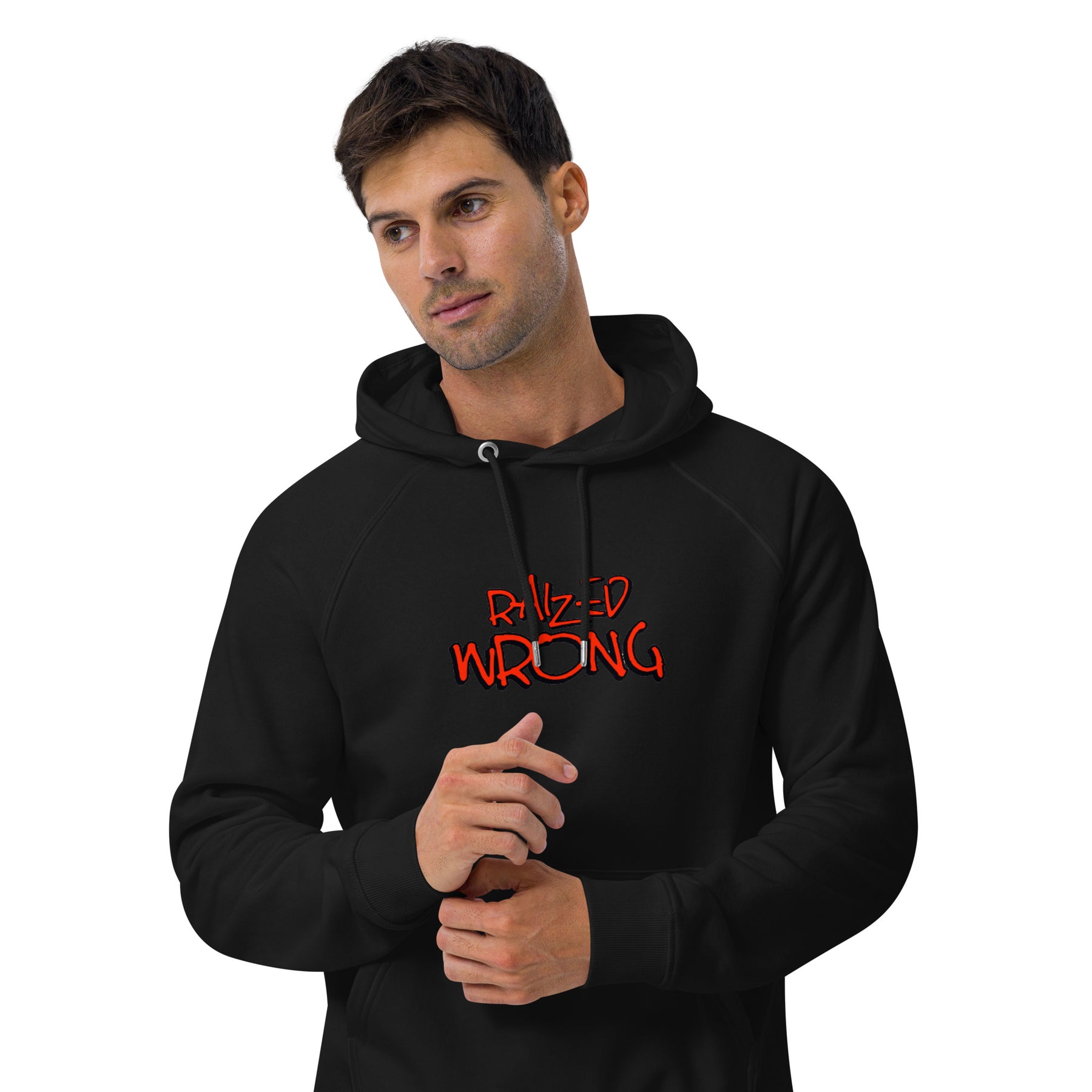 The "Lyric" Unisex eco raglan hoodie