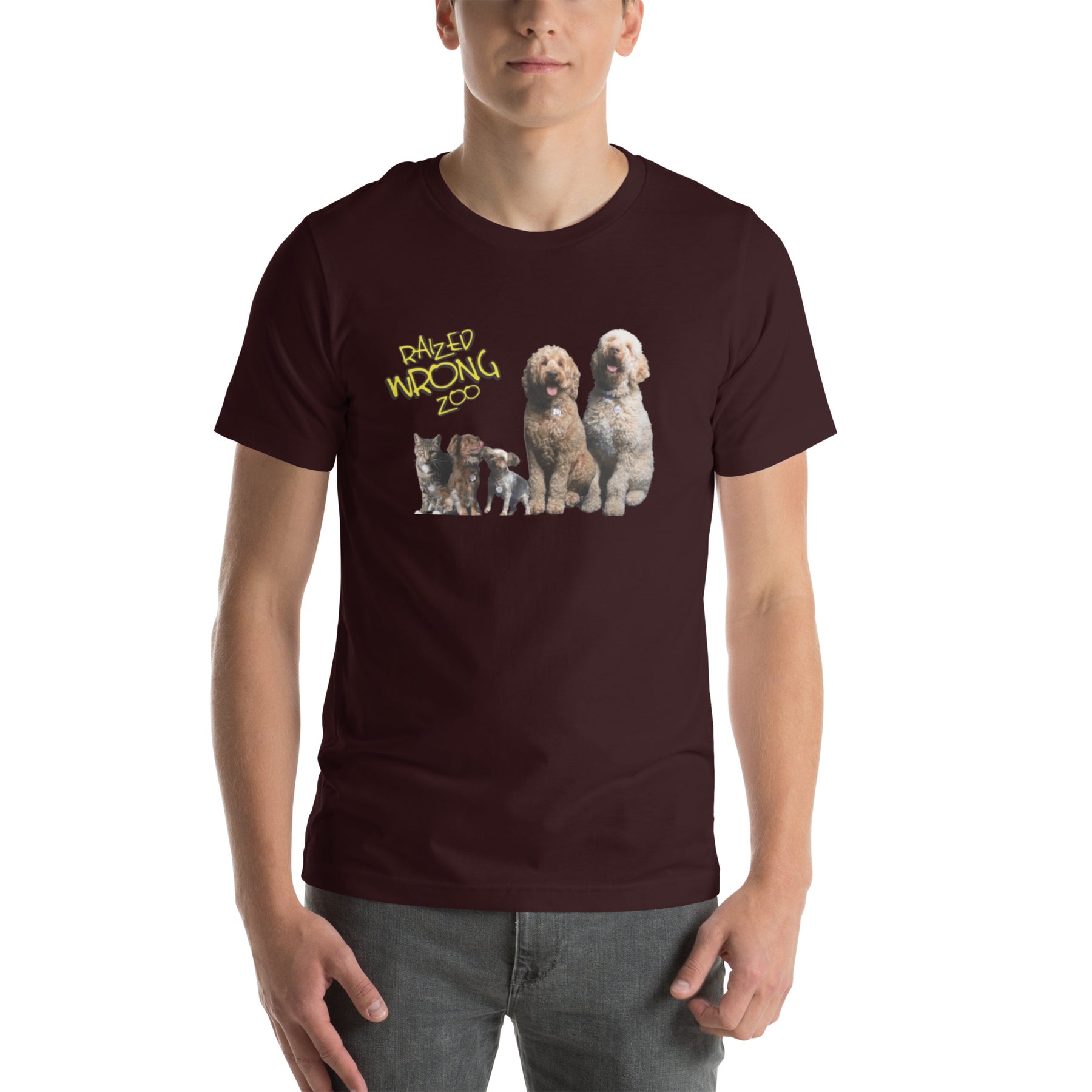 Raized Wrong Zoo Unisex T-shirt